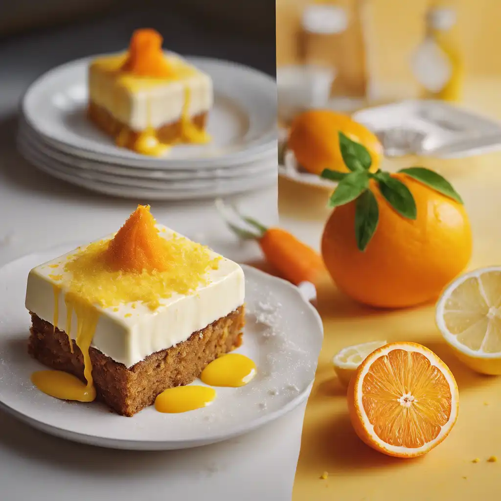 Orange and Lemon Cream for Carrot Cake