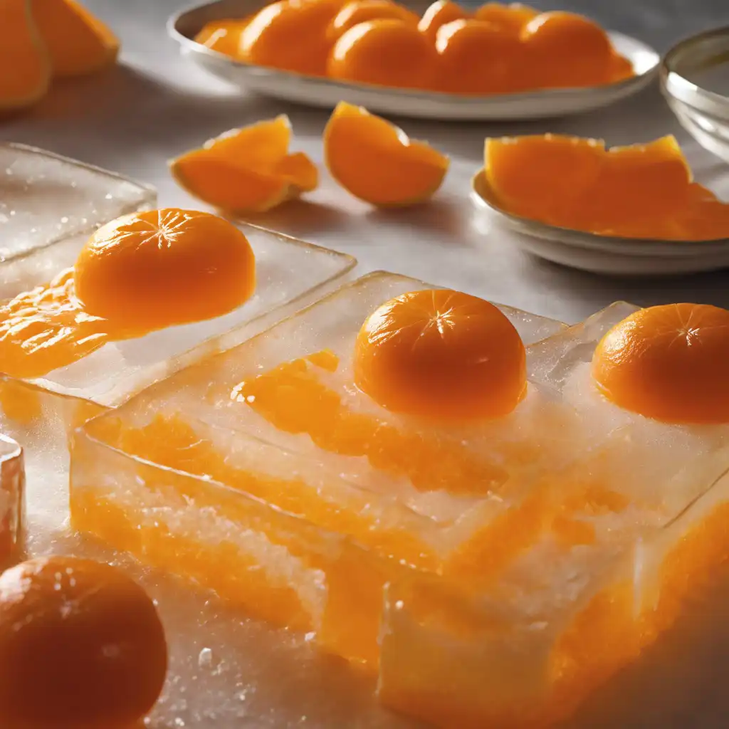 Tangerine Gelatin Dessert