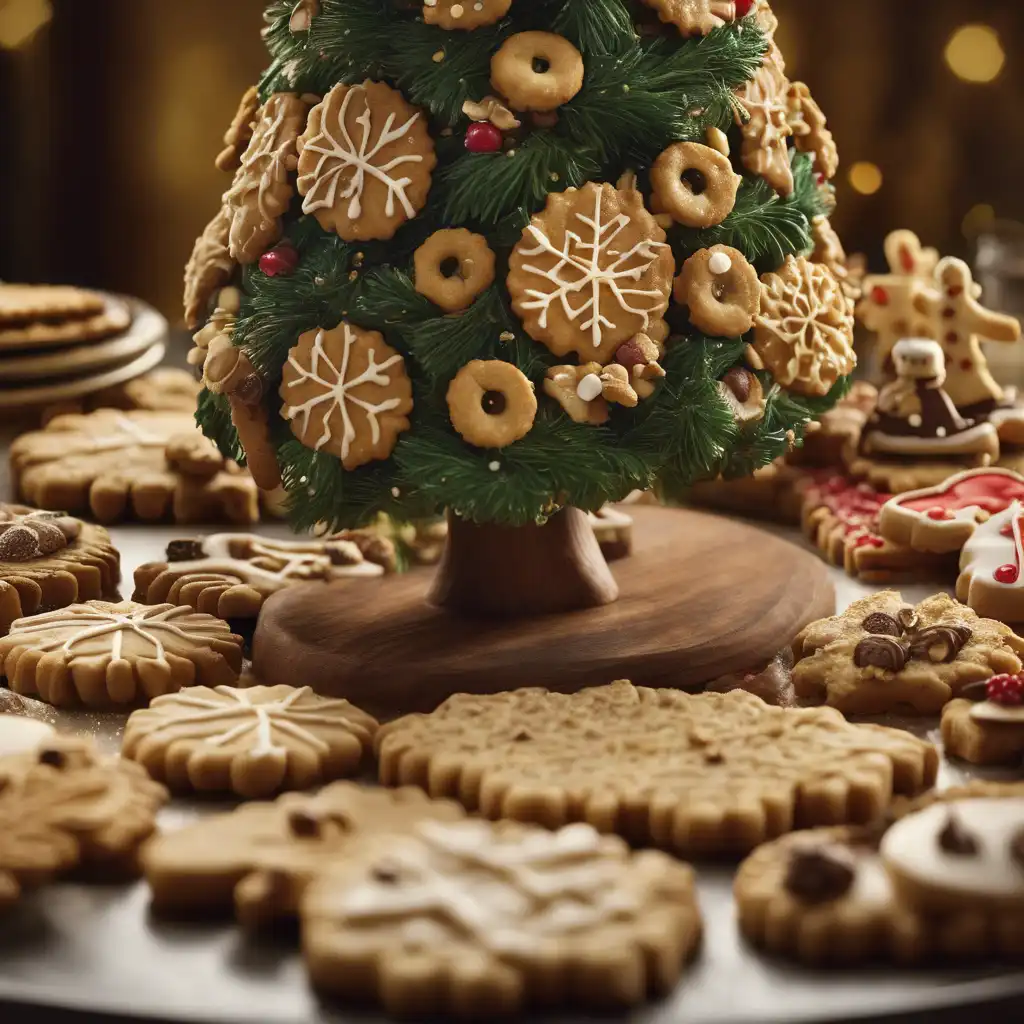 Tree with Cookie Decoration