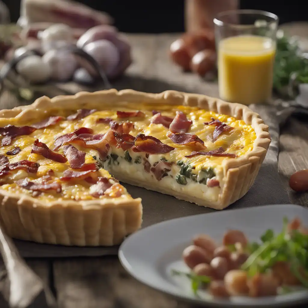 Mixed Bacon Quiche