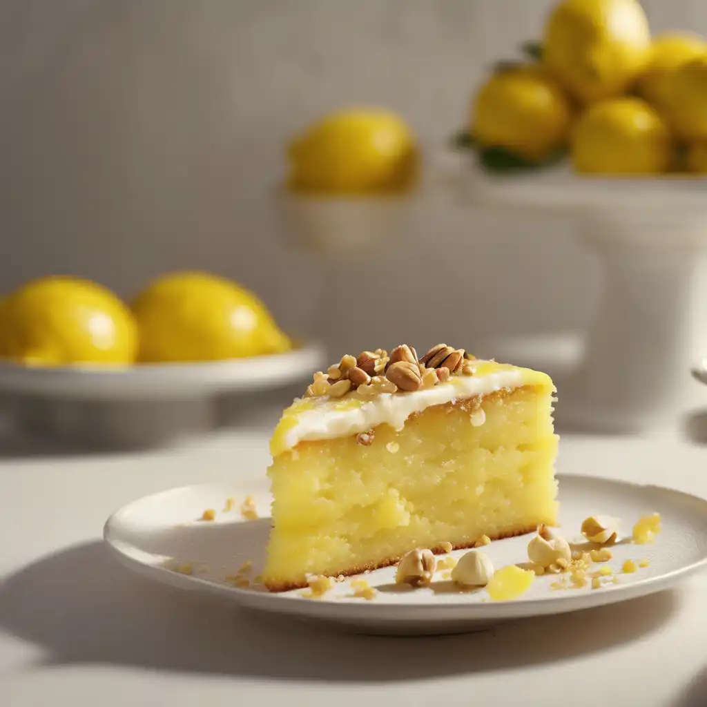 Cake with Lemon Peel