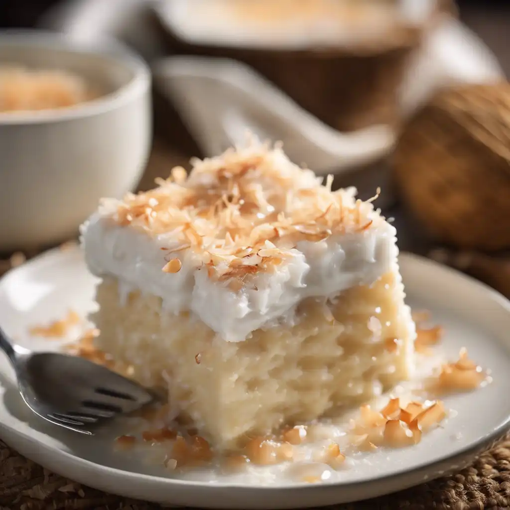 Frozen Coconut Cake