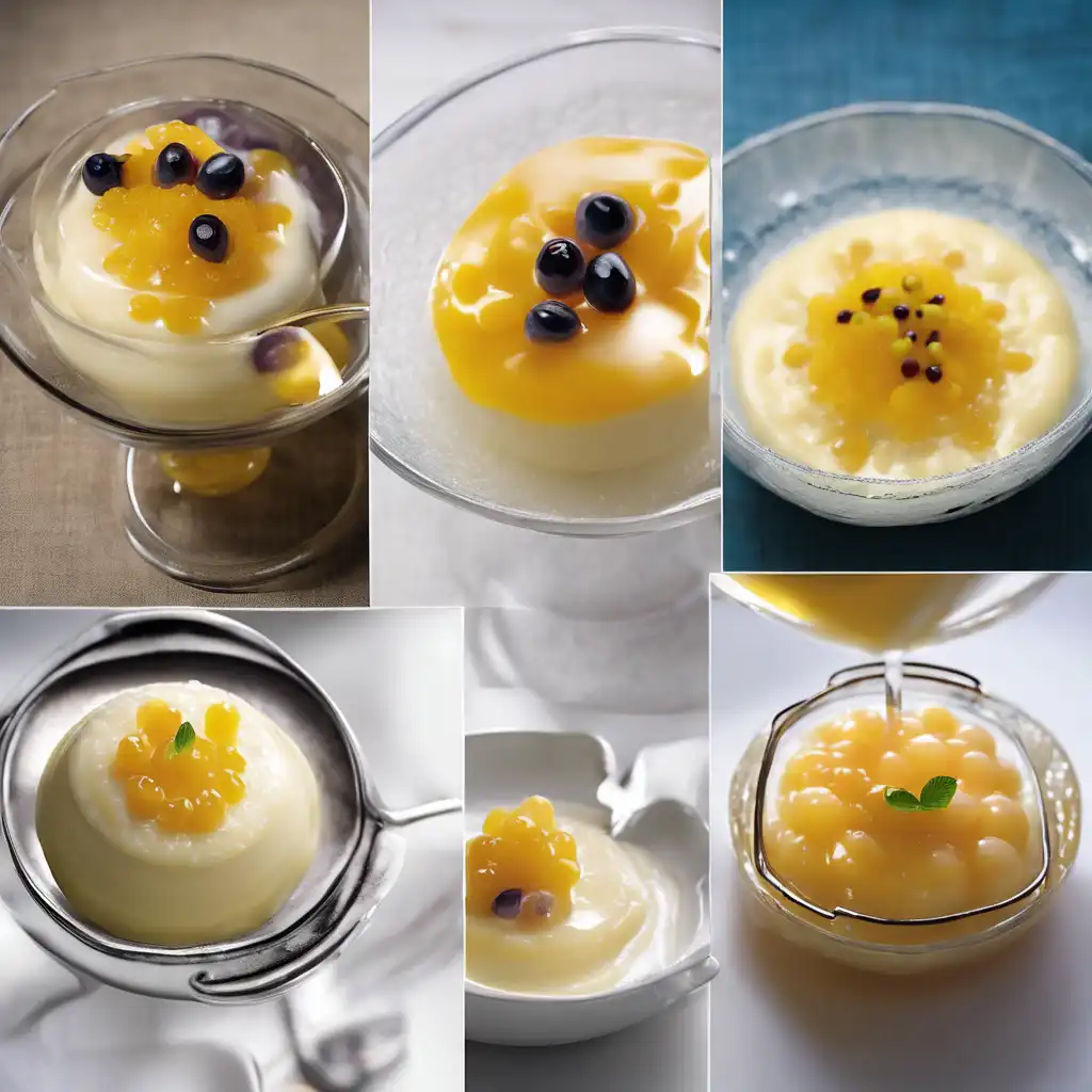 Passion Fruit with Tapioca Cream