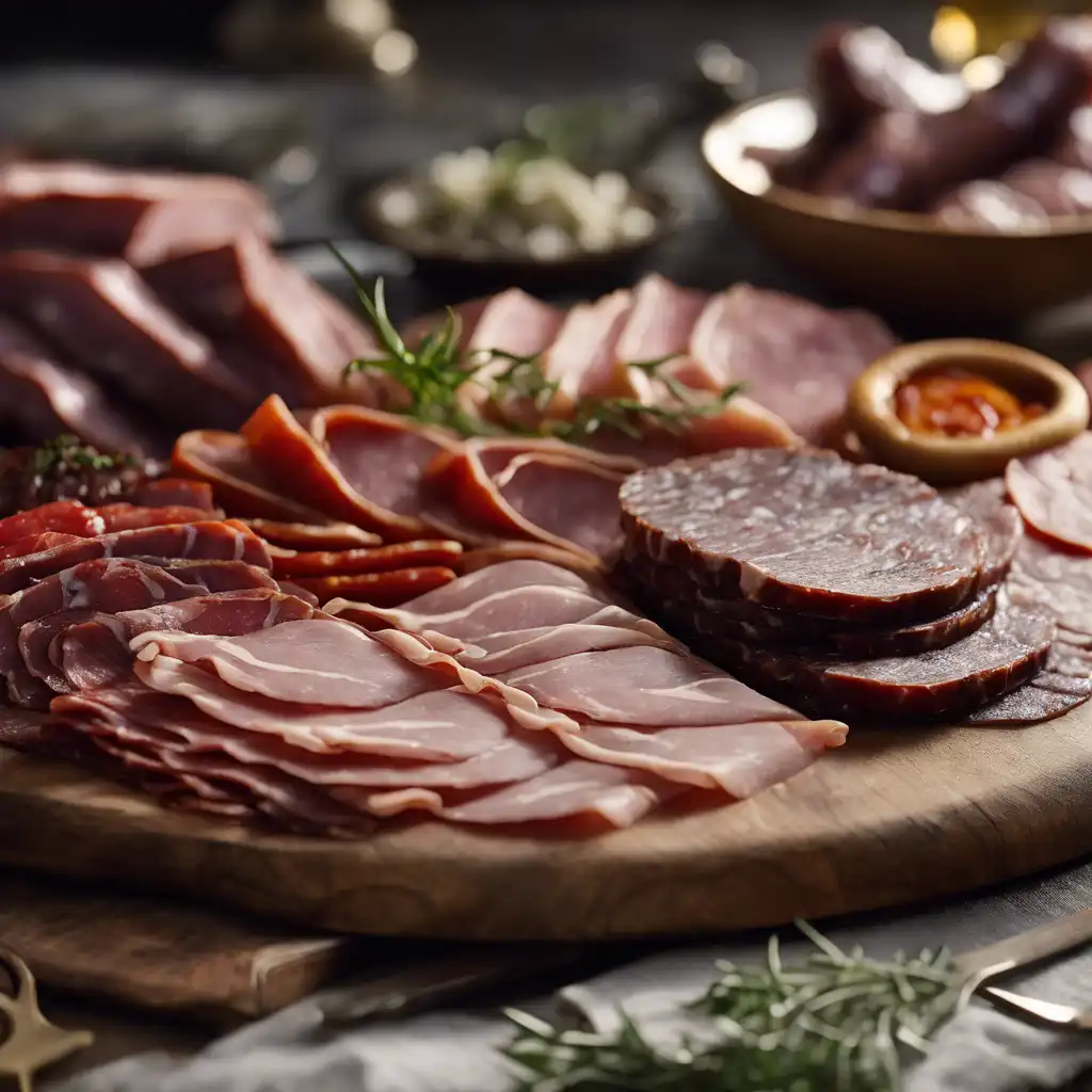 Platter of Cured Meats