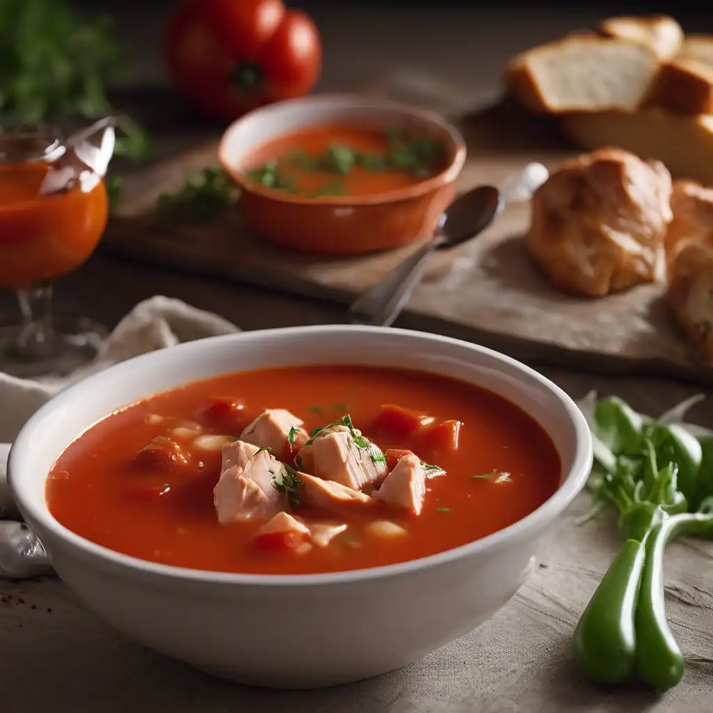 Tomato and Chicken Soup