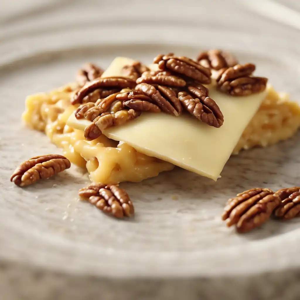 Pecan Cracker with Provolone Cheese