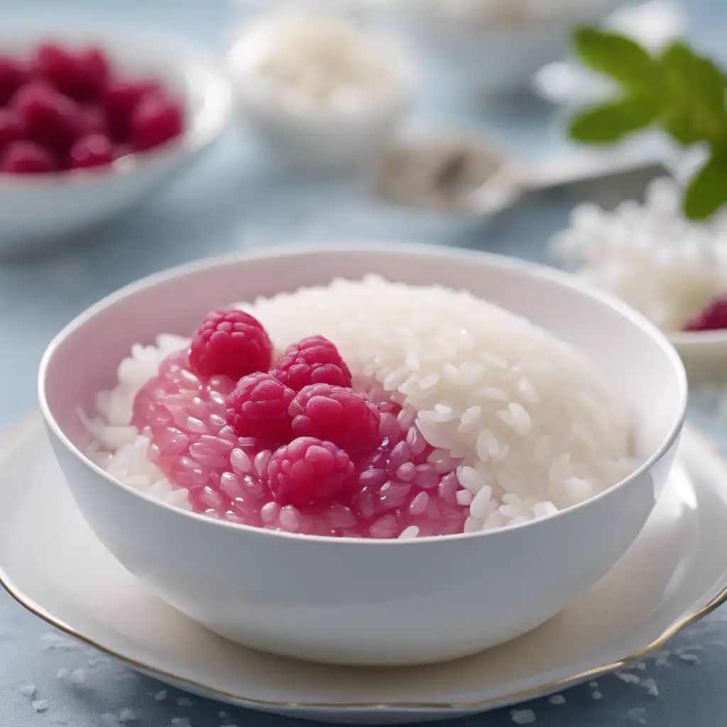 Sweet Rice with Gelatin