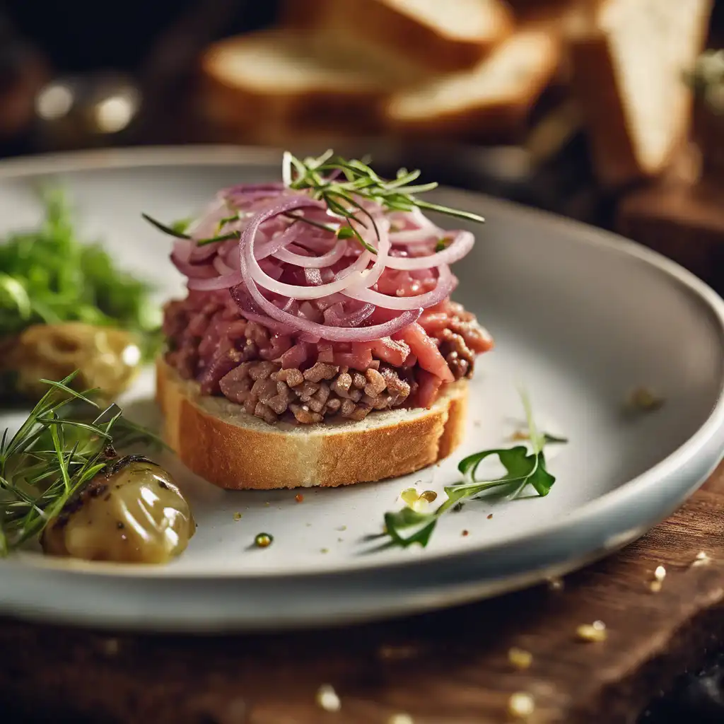 Luxury Tartare Sandwich