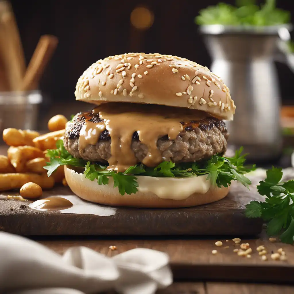 Expert's Word (Peanut Burger with Peppery Sauce