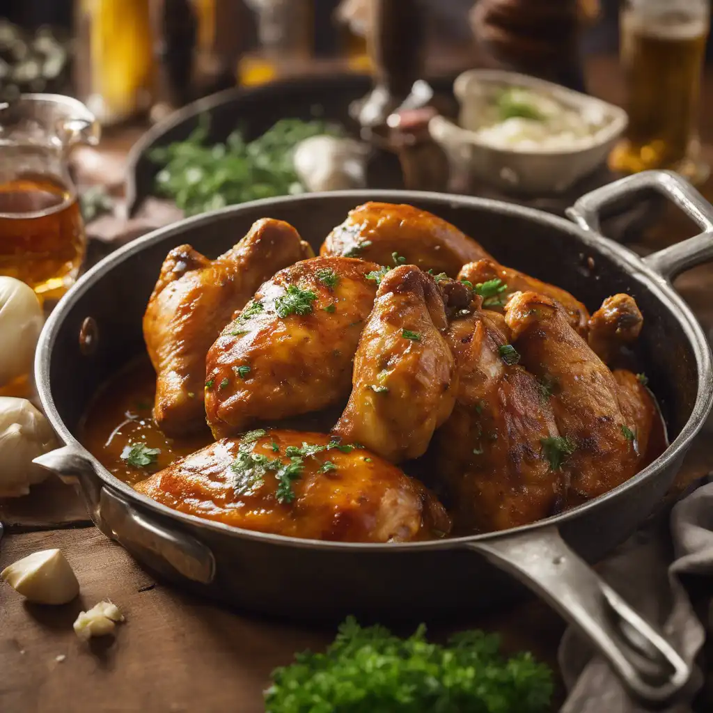 Angolan-Style Chicken in Beer