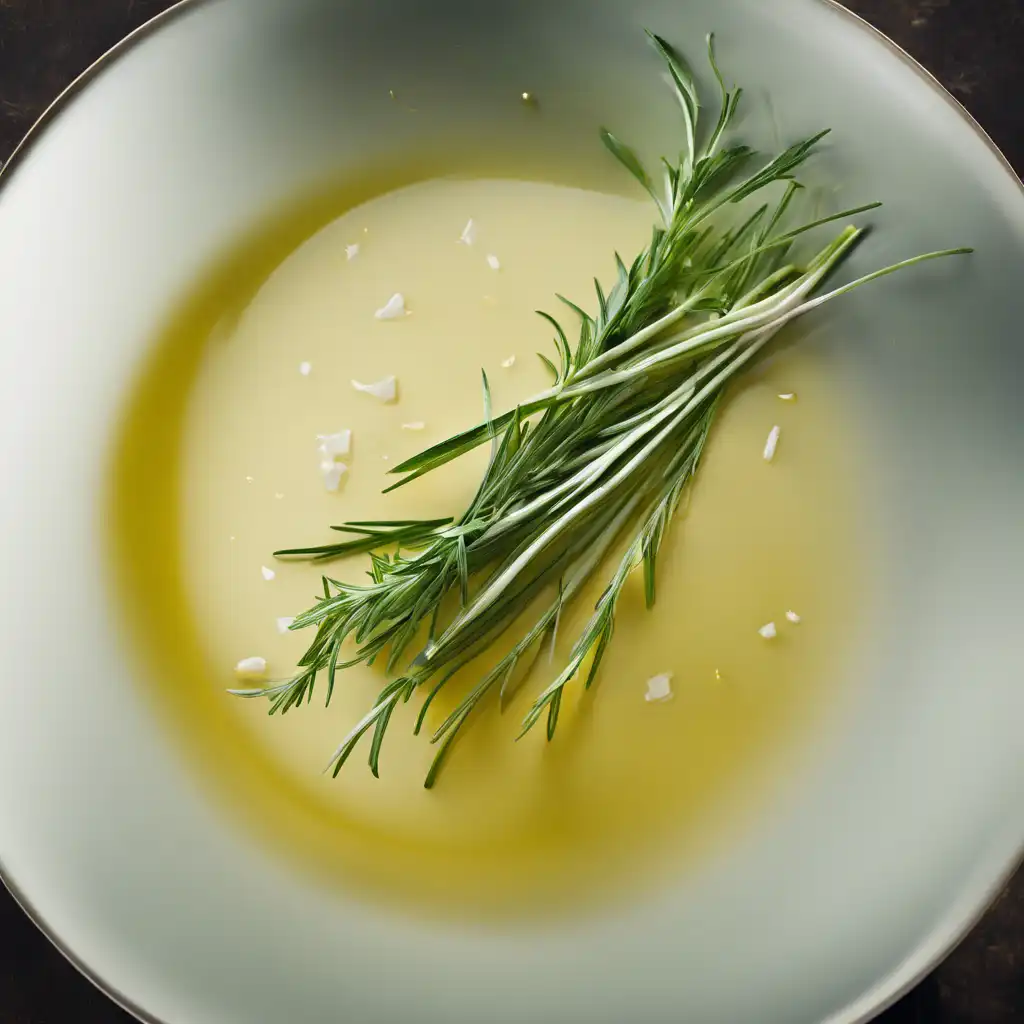 Garlic and Tarragon Vinegar