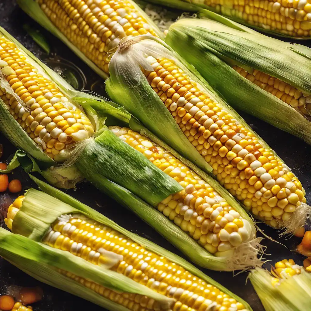 Cooking Fresh Corn Cobs