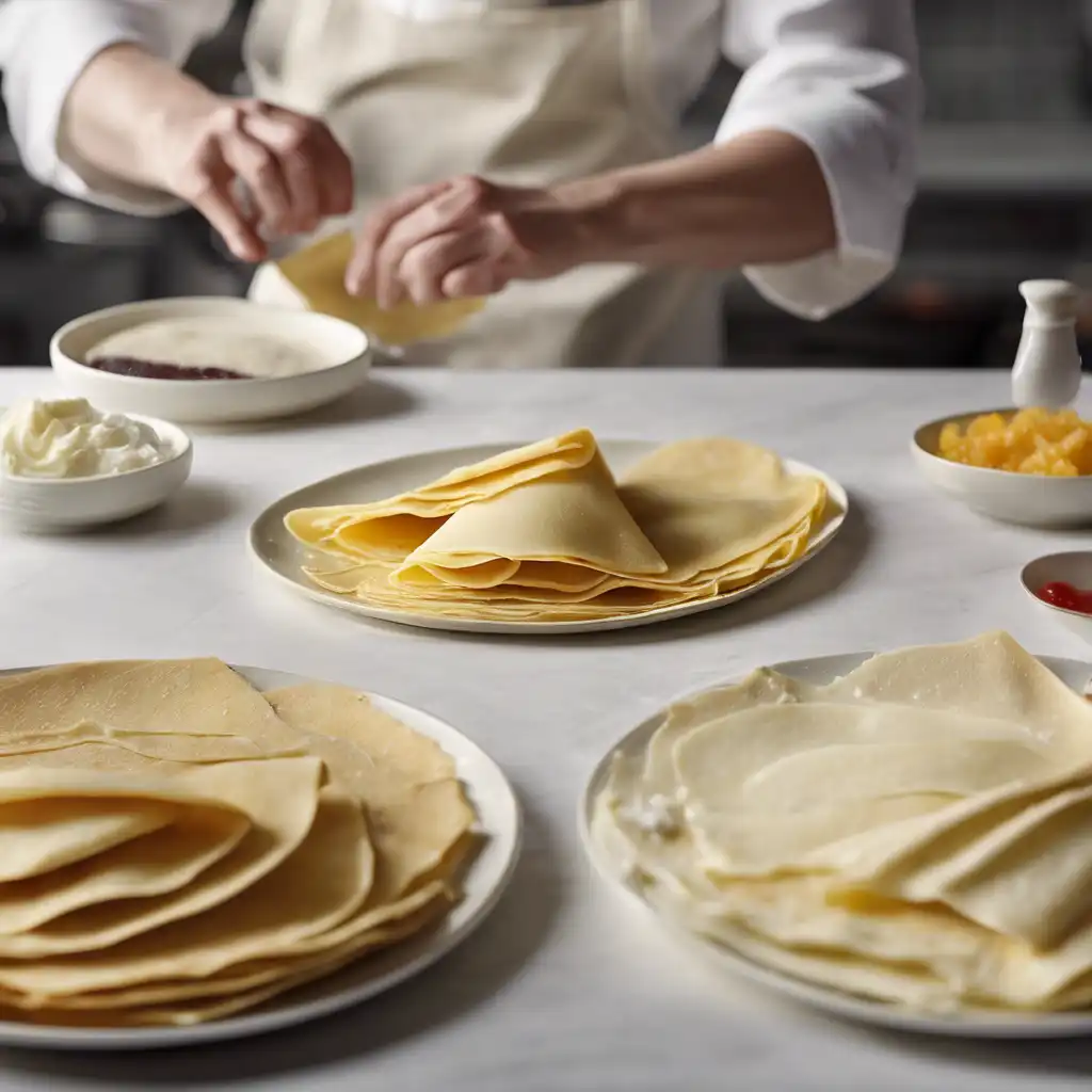 How to Fold Crepes