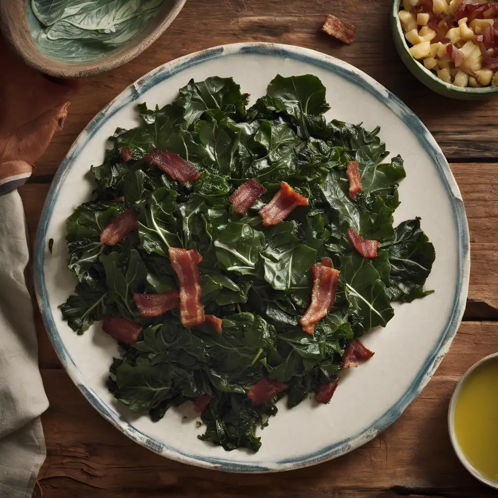 How to Prepare Collard Greens and Bacon