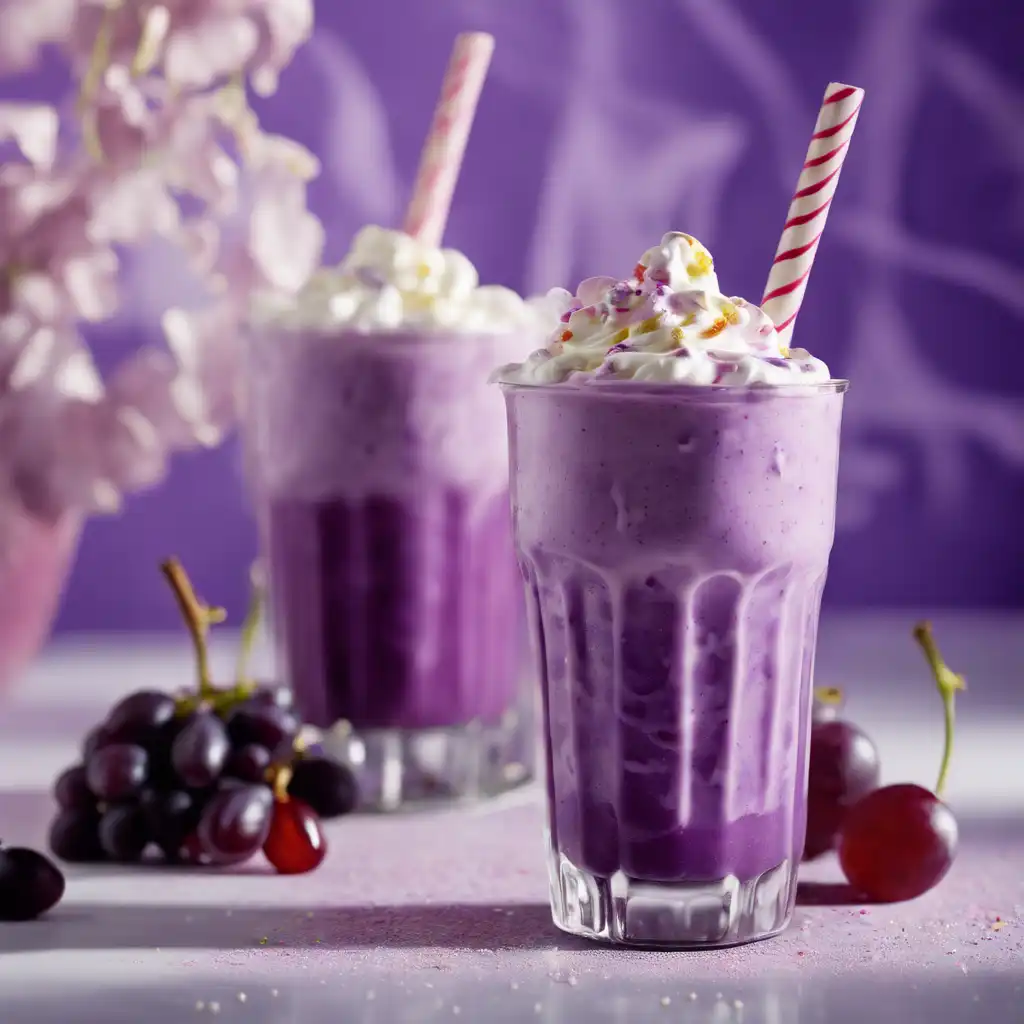 Grape Milkshake