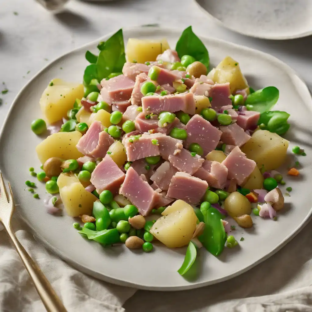 Tuna, Potato, and Pea Salad