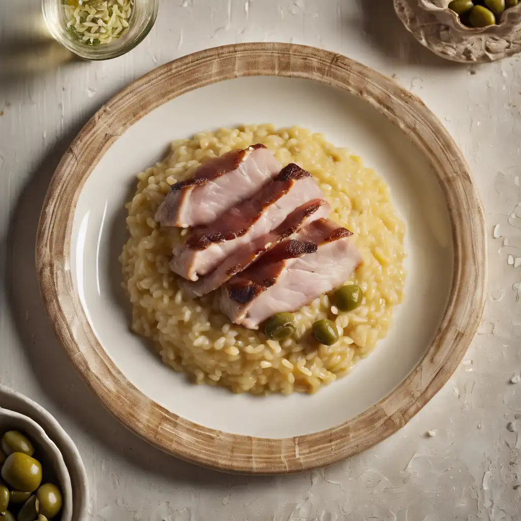 Foto de Risoto de carne de porco