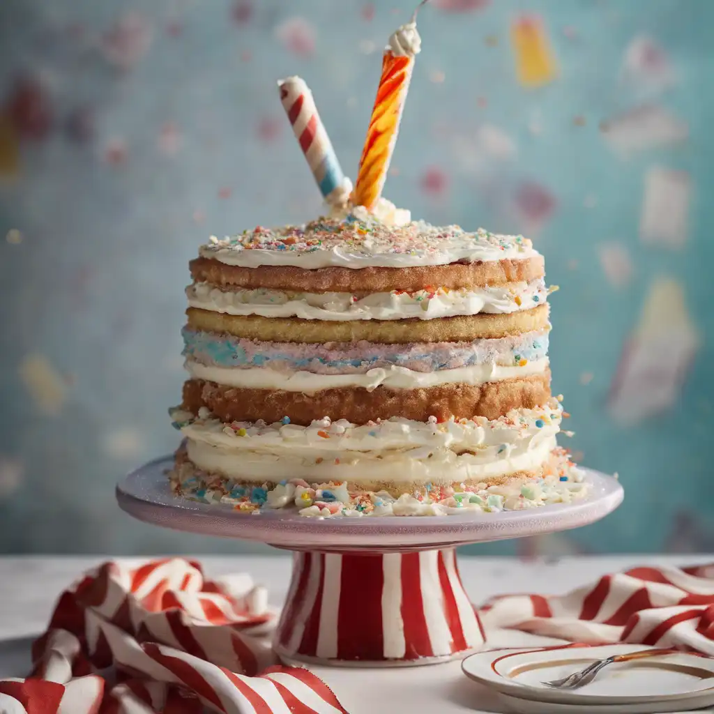 Circus Layer Cake