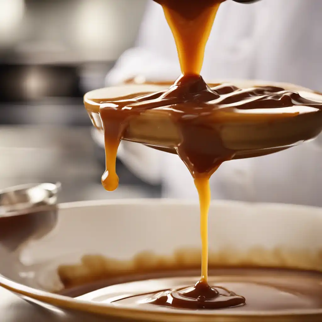 Caramel Sauce at the Right Point