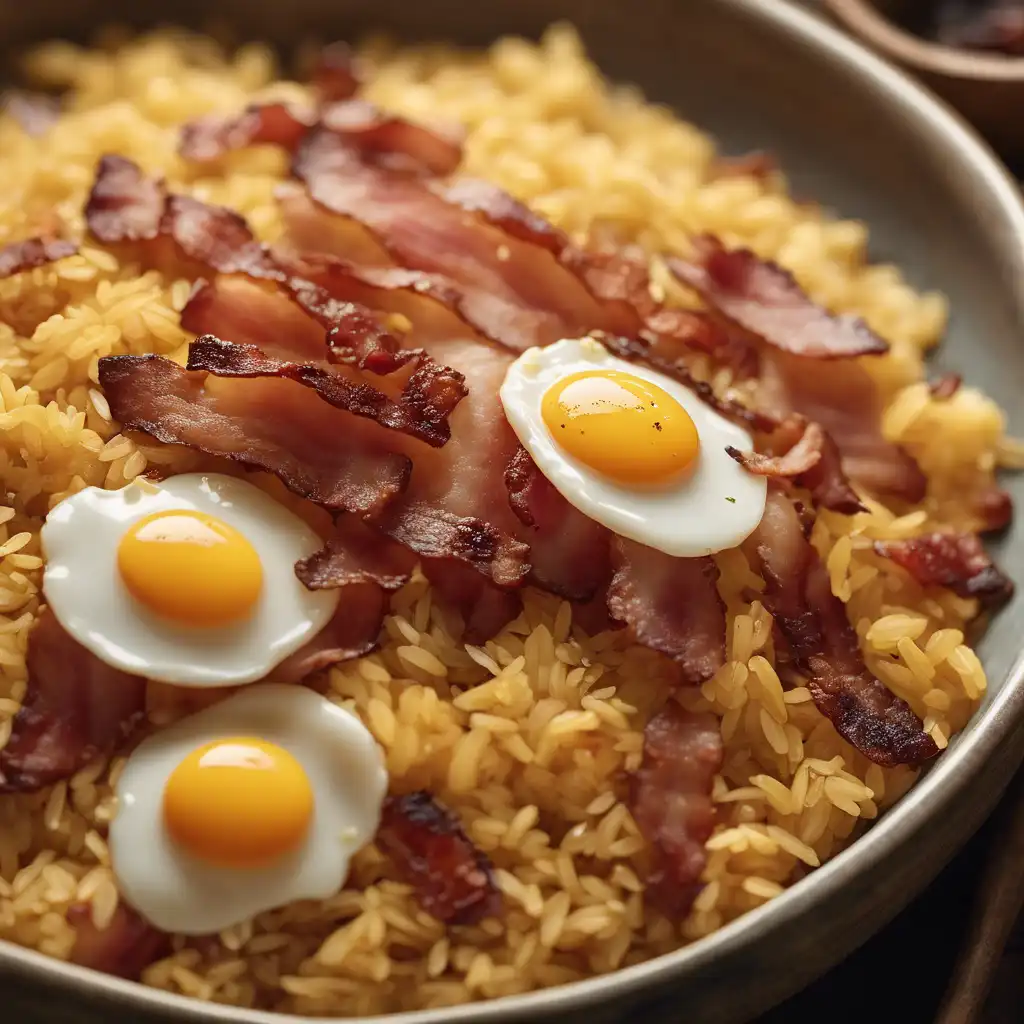 Bacon Roasted Rice