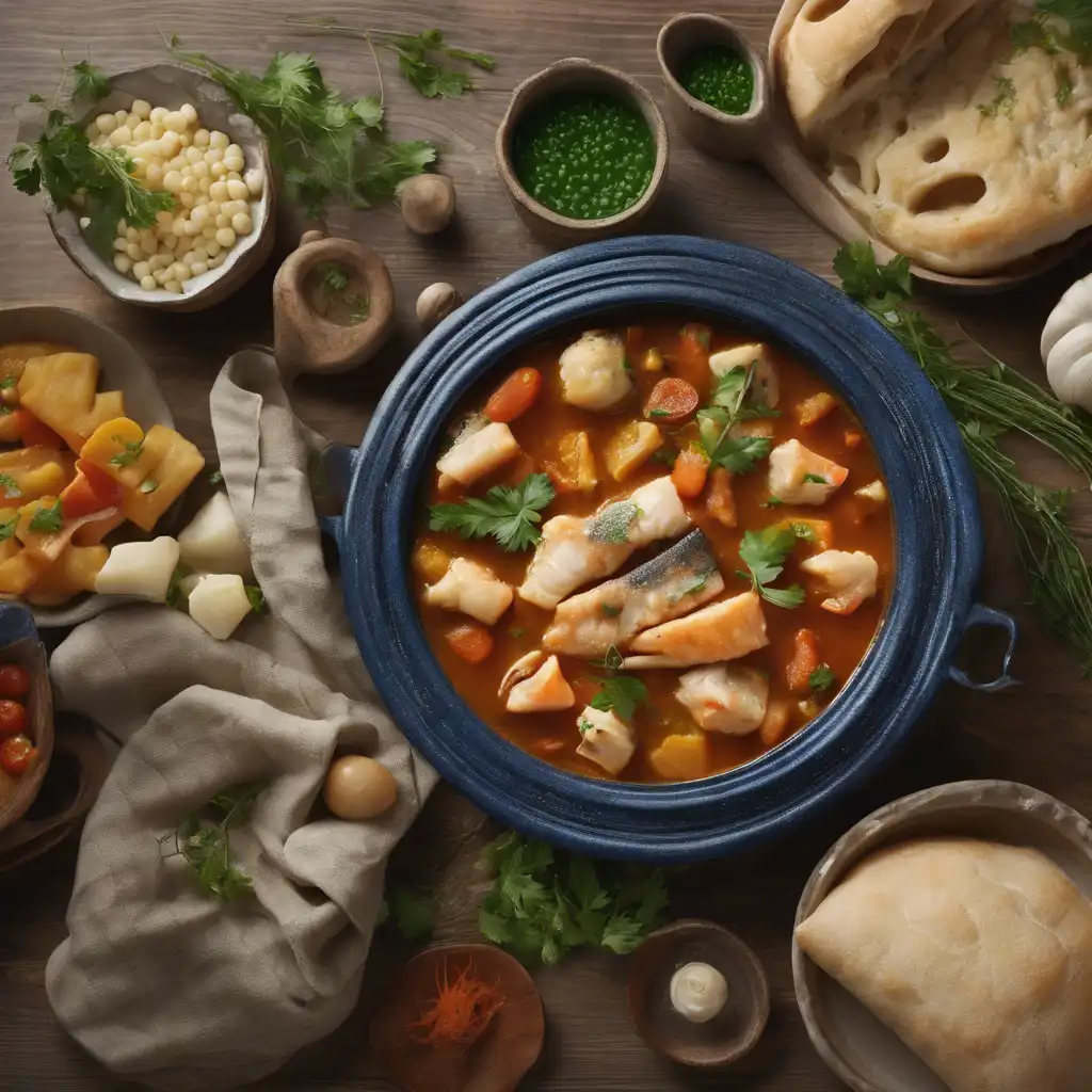 Fish Stew with Fresh Dough