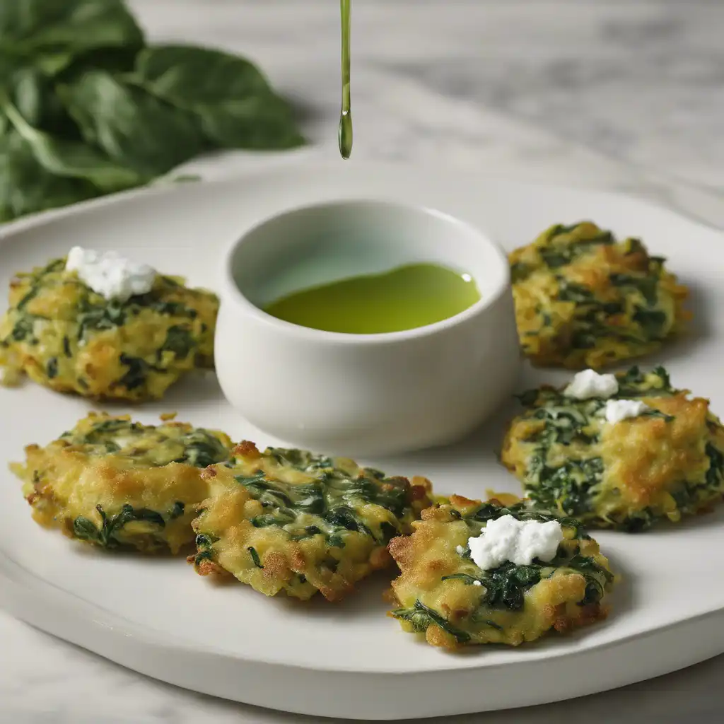 Spinach Fritters with Ricotta