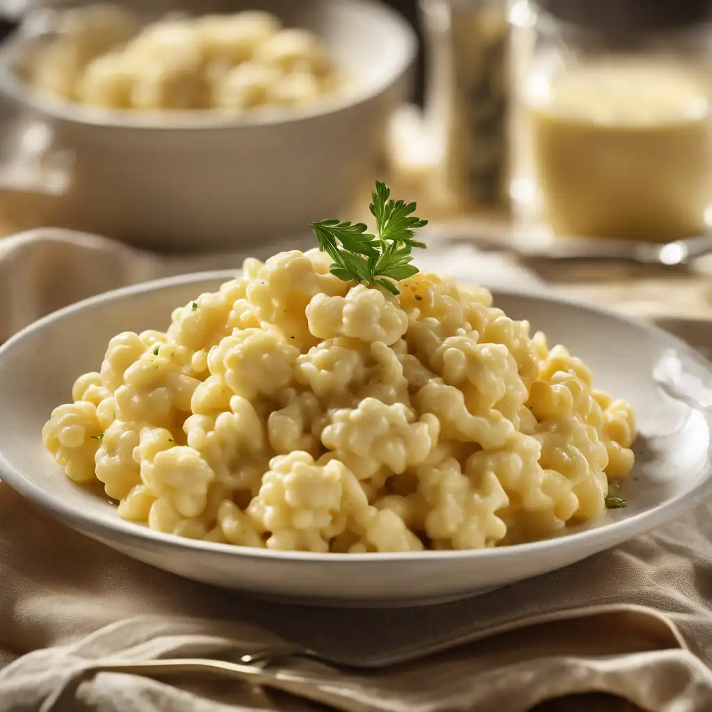 Creamed Cauliflower Macaroni