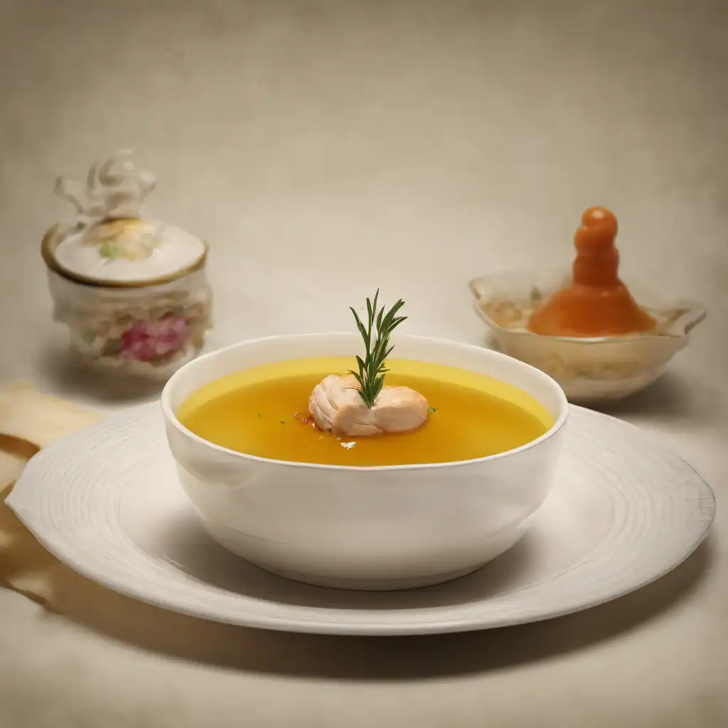 Foto de Chicken Mousse Consommé
