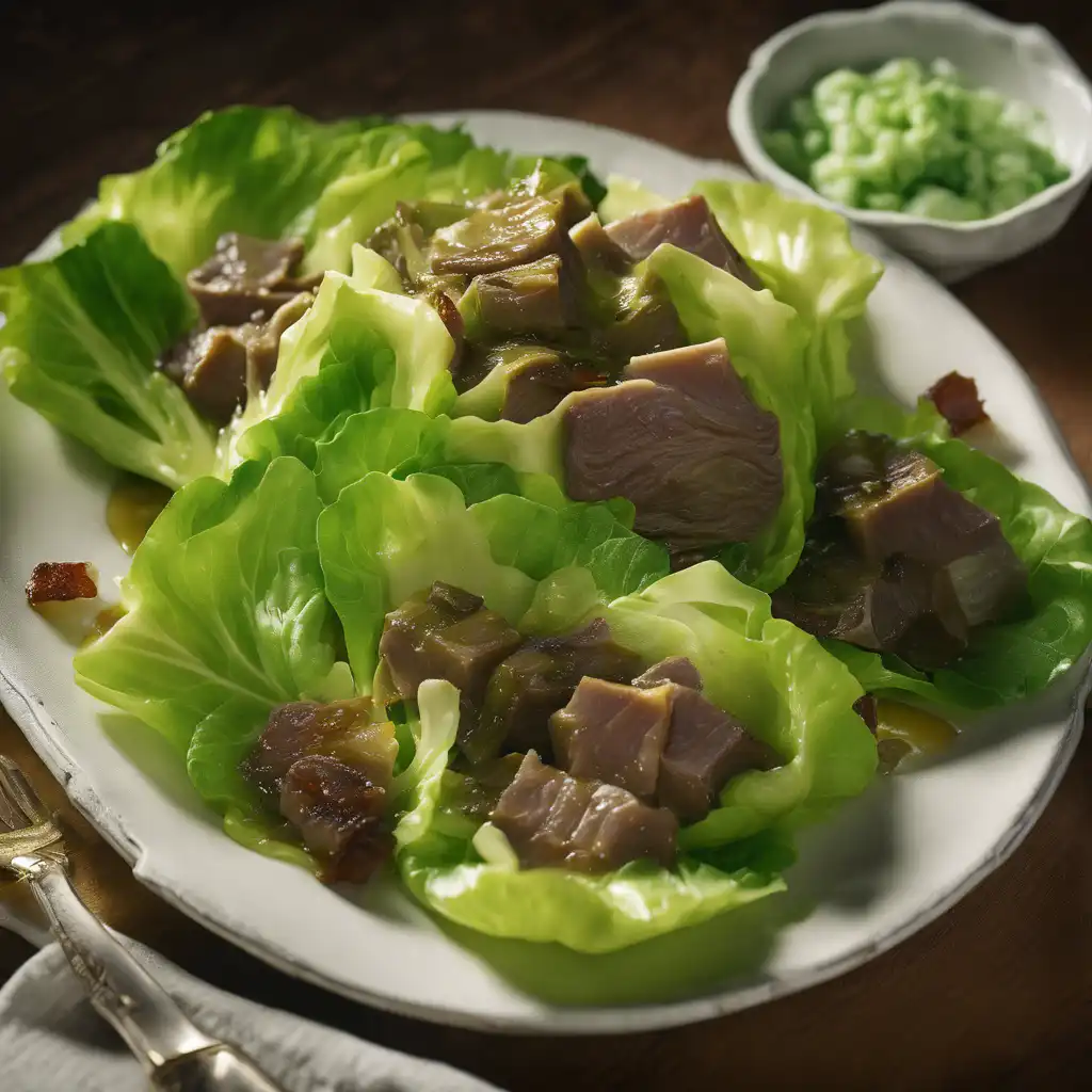 Braised Lettuce