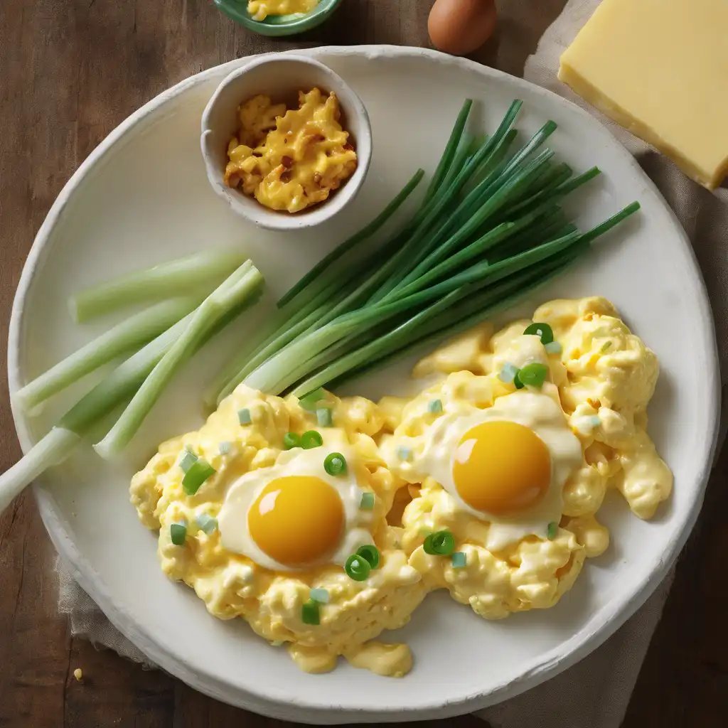 Scrambled Eggs with Cheese