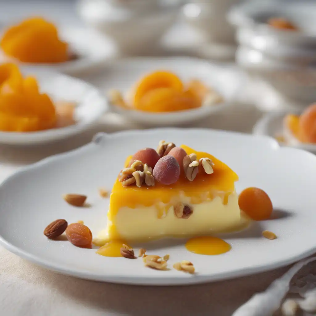 Apricot and Egg Custard