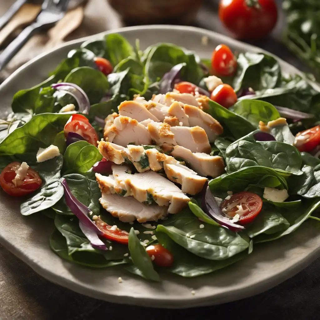 Chicken and Spinach Salad