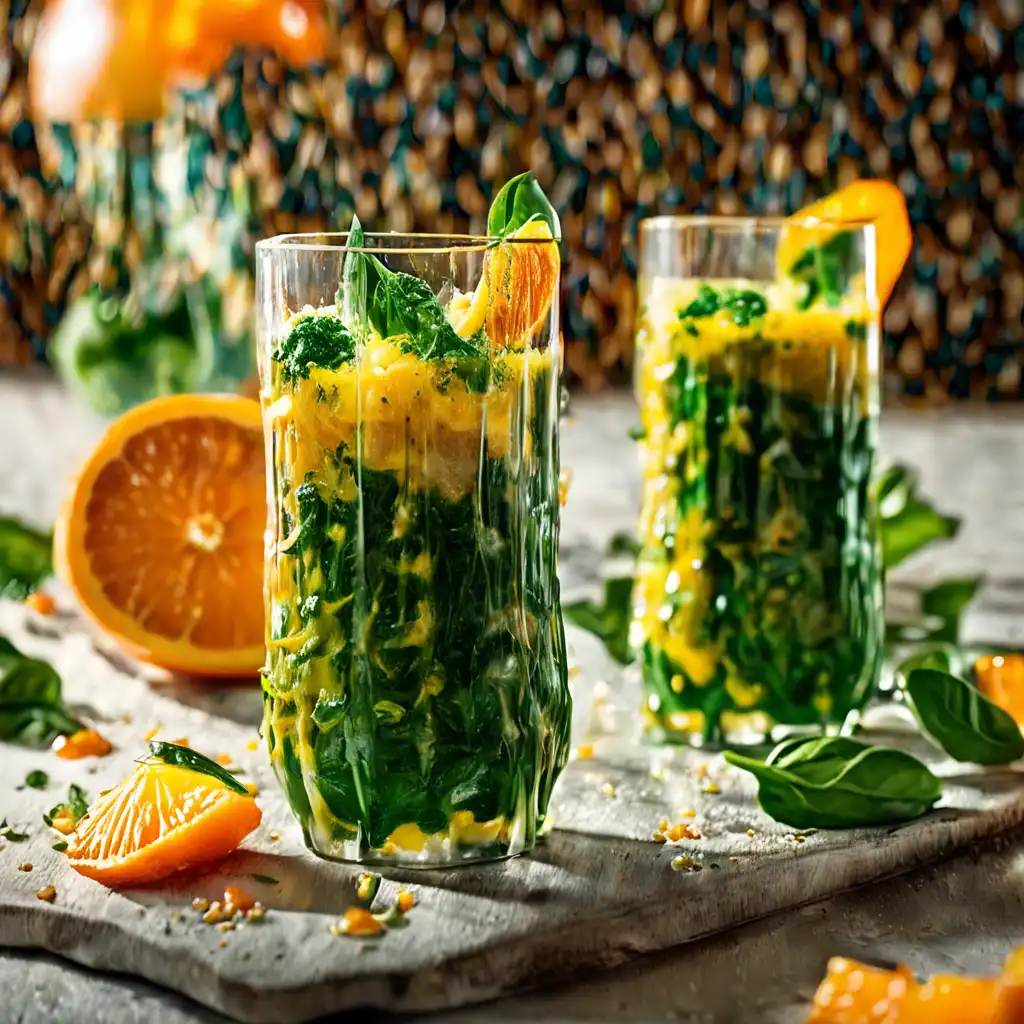 Orange and Spinach Refresher