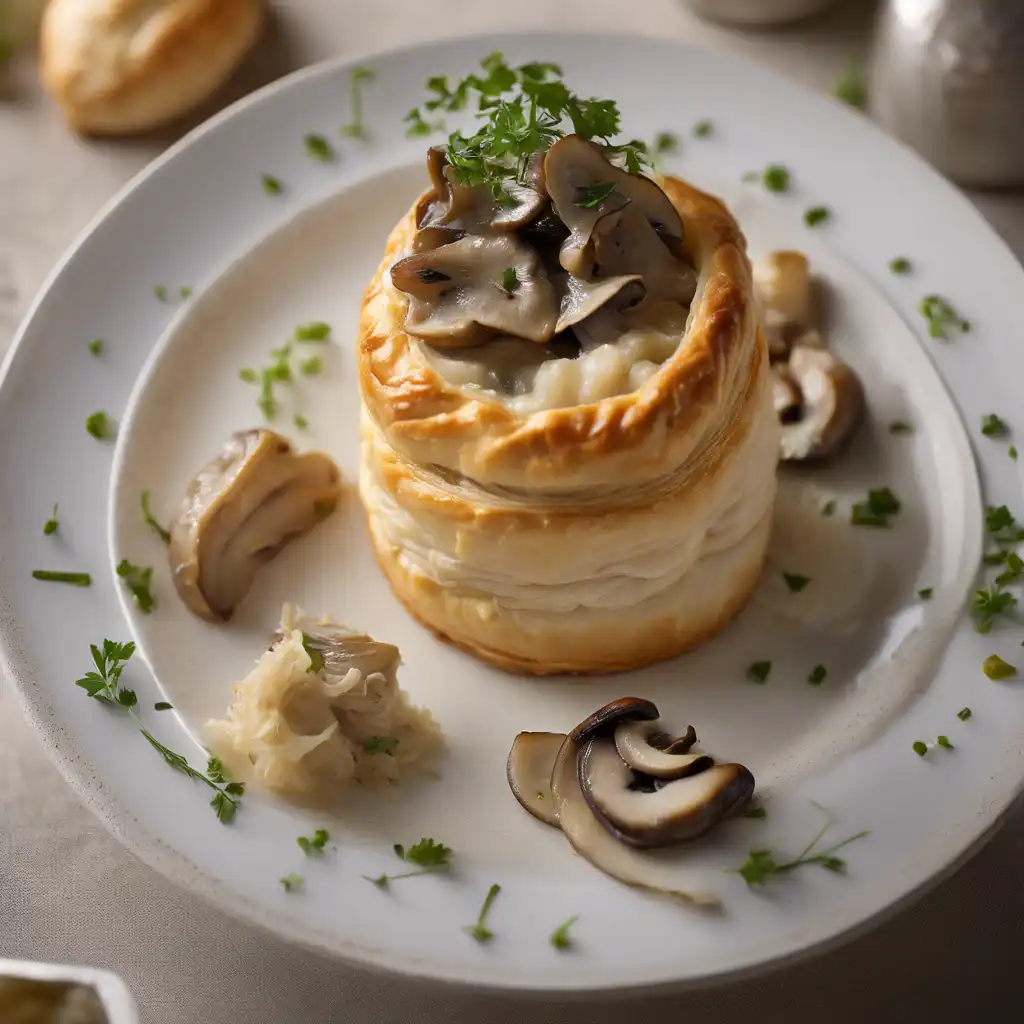 Chicken and Mushroom Vol-au-Vent