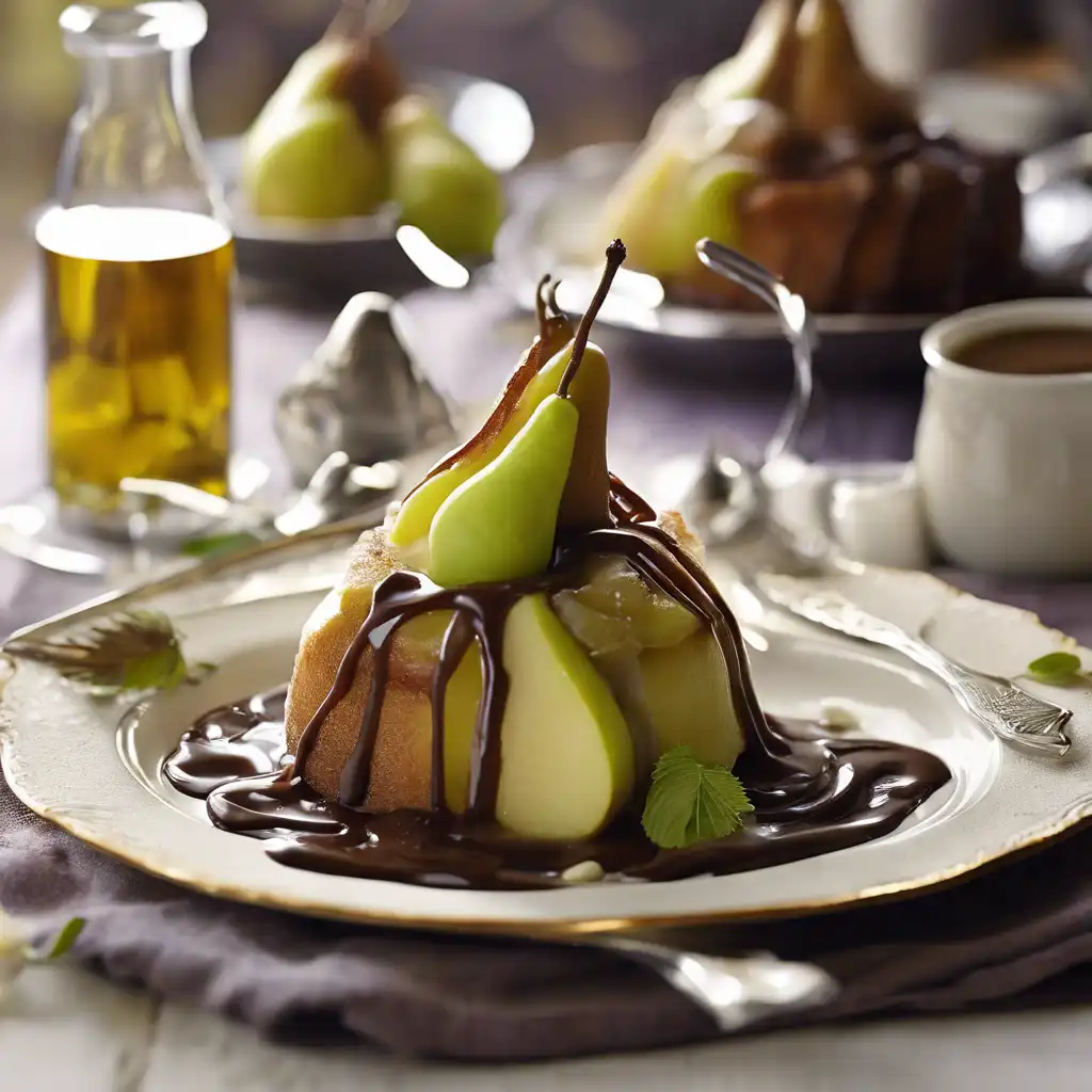 Pear Cake with Wine