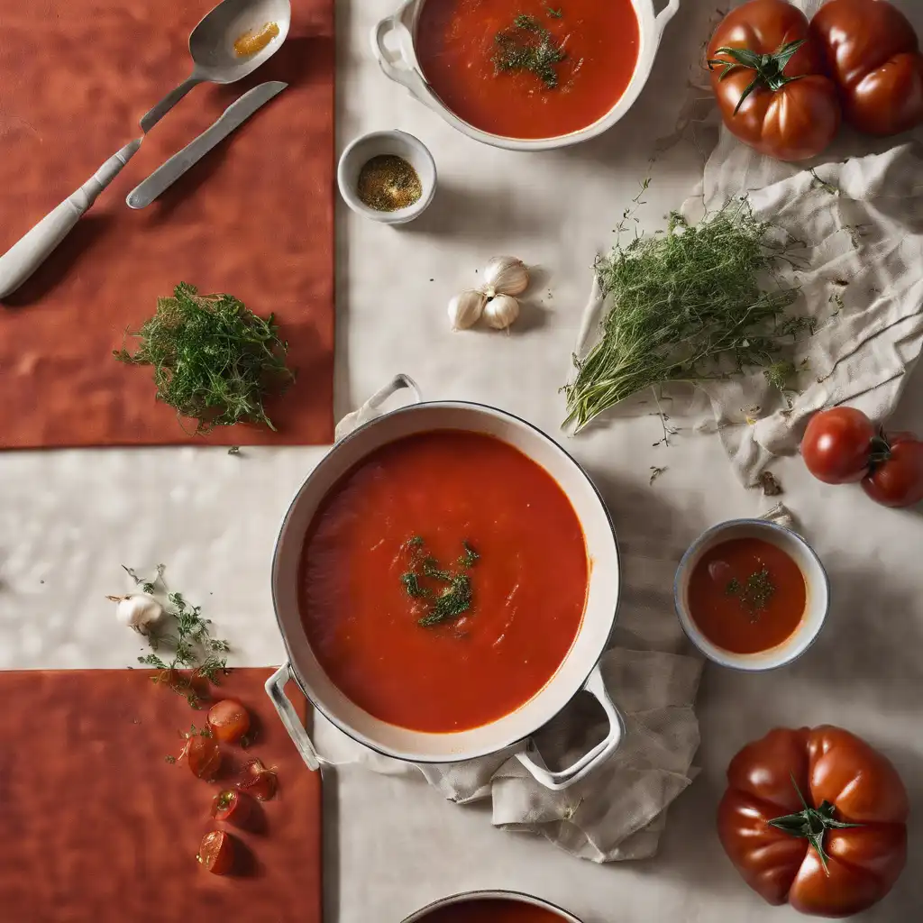 Tomato Soup with Thyme