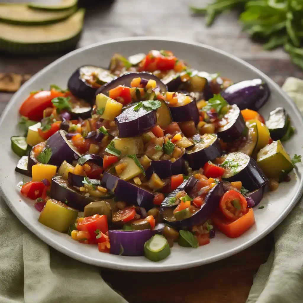 Eggplant Caponata Salad