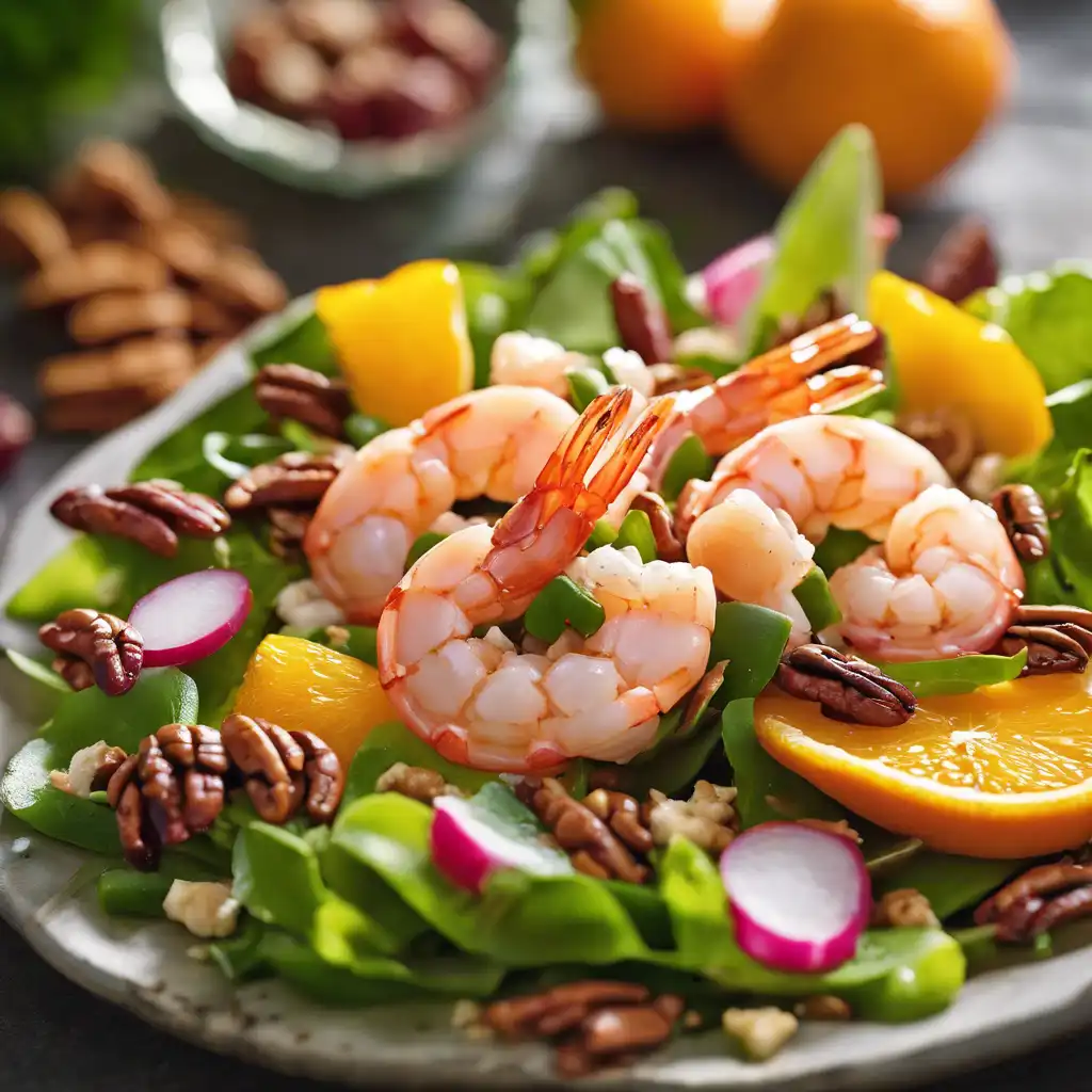 Orange and Shrimp Salad