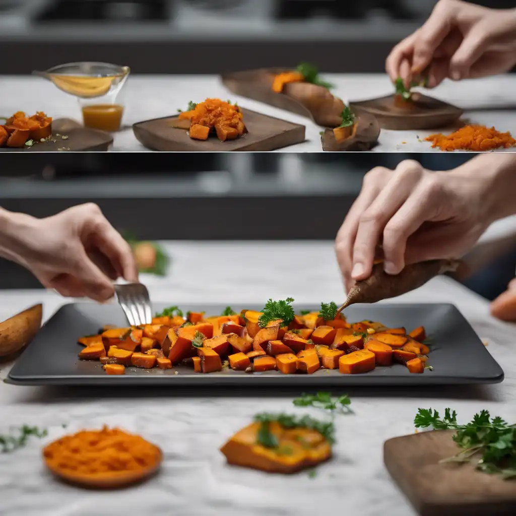 Roasted Sweet Potato and Carrot