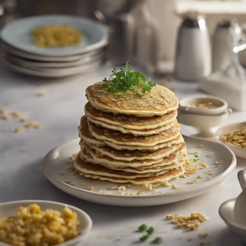 Oat Pancake with Oat Filling