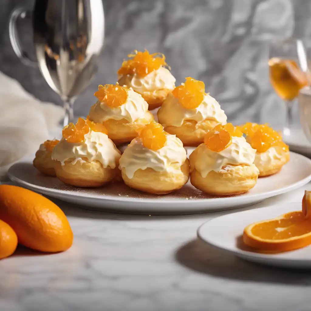 Orange Cream Puff