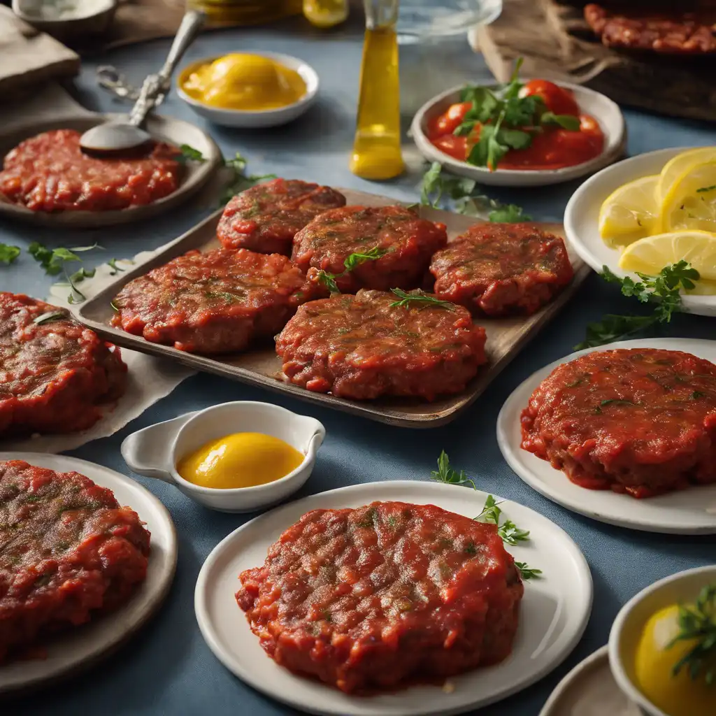 Brazilian Meat and Tomato Patties