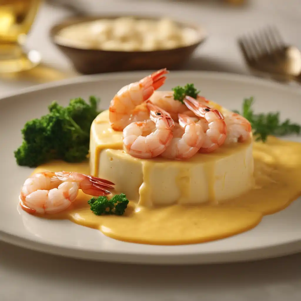 Warm Cheese with Shrimp or Chicken