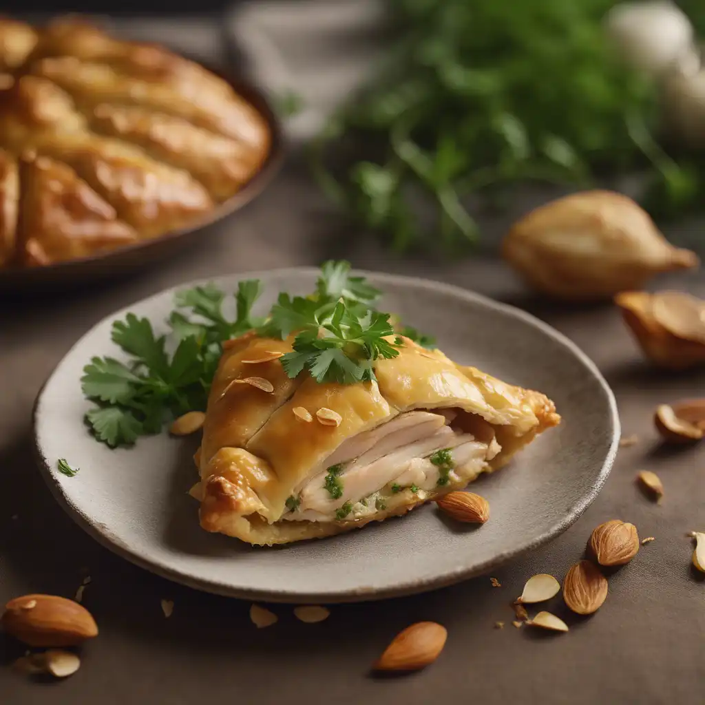 Moroccan-Style Chicken Tart