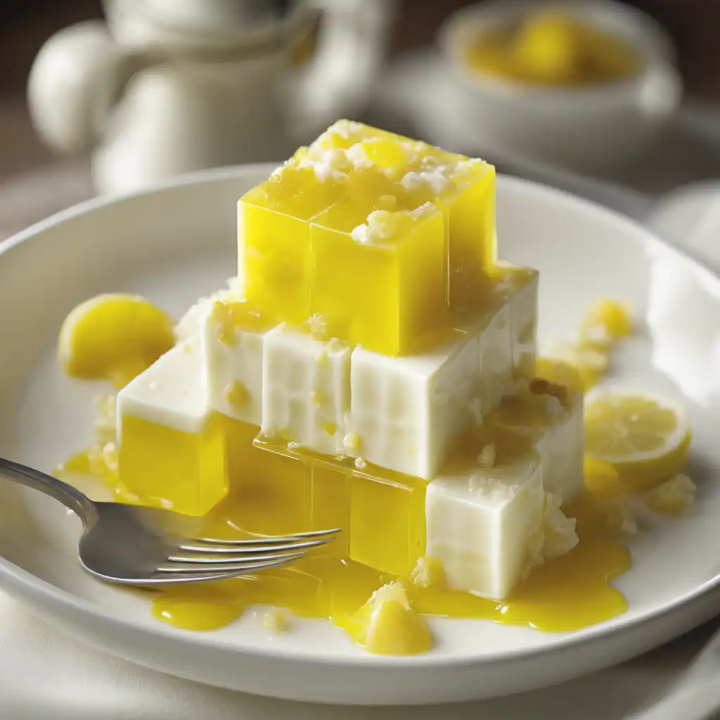 Lemon-Gelatin Dessert