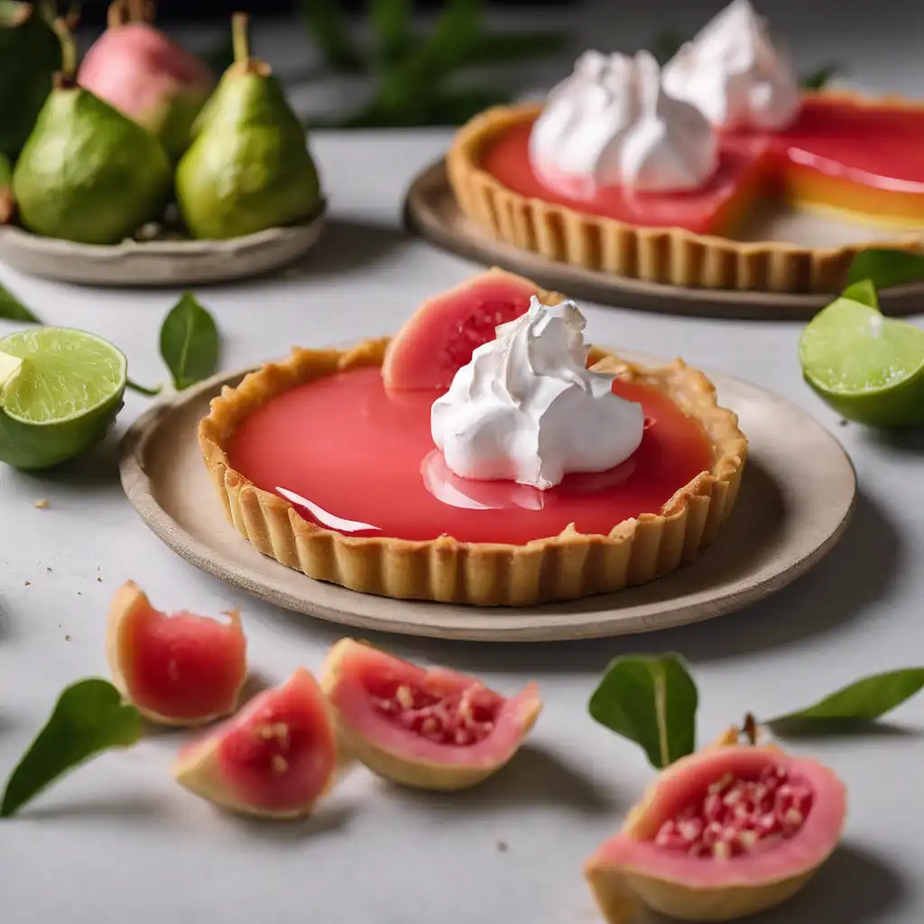 Guava Tart with Meringue