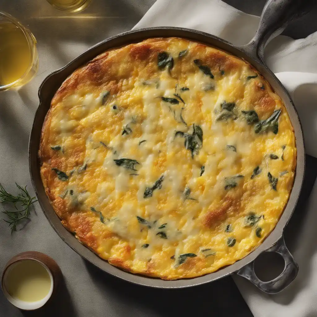 Cheese and White Wine Frittata