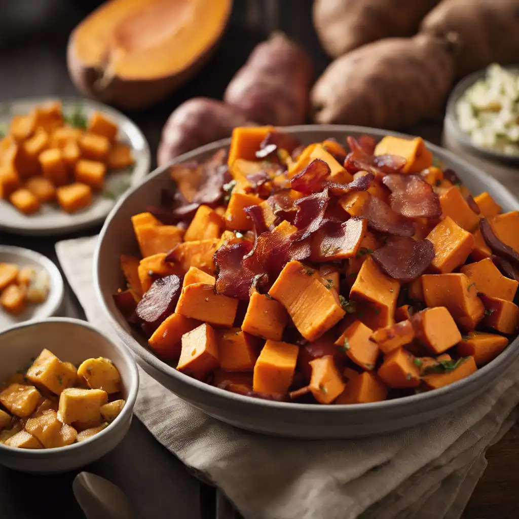 Warm Sweet Potato Salad