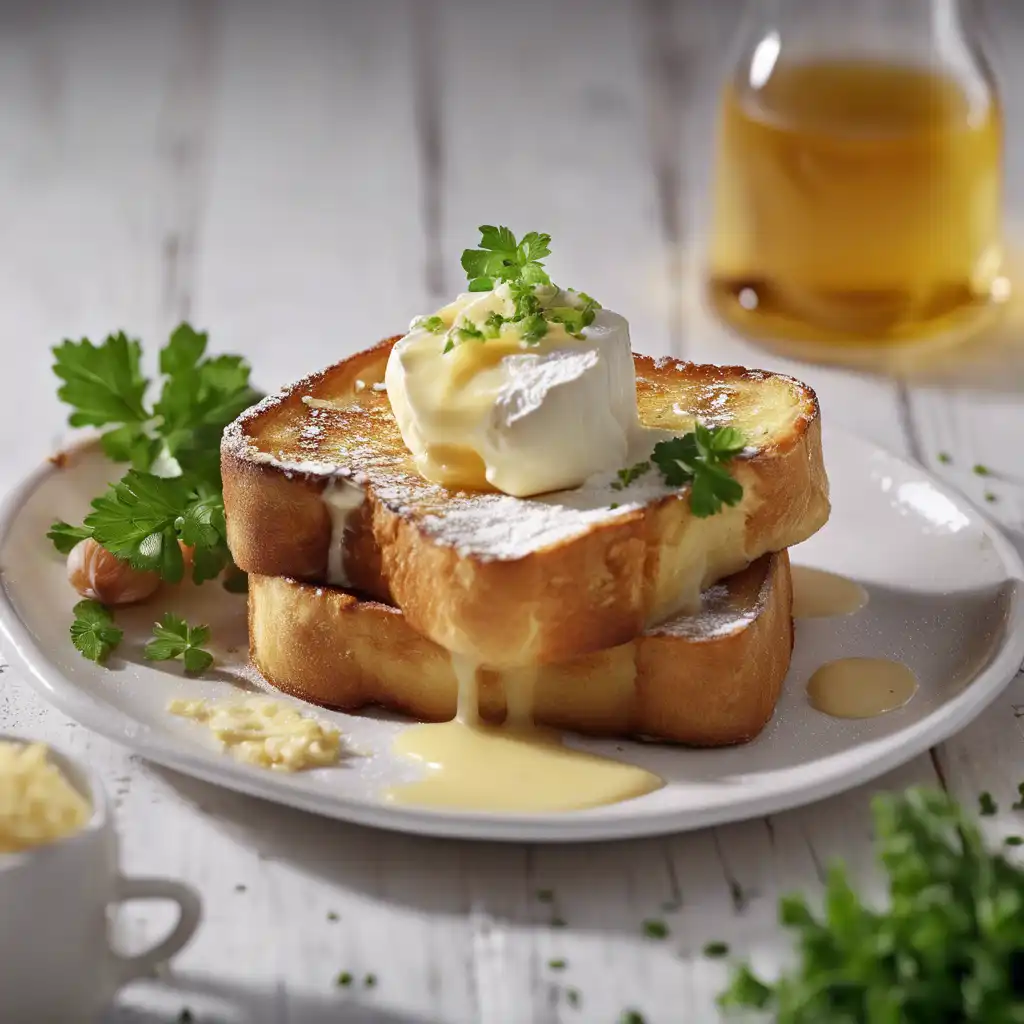 French Toast with Camembert