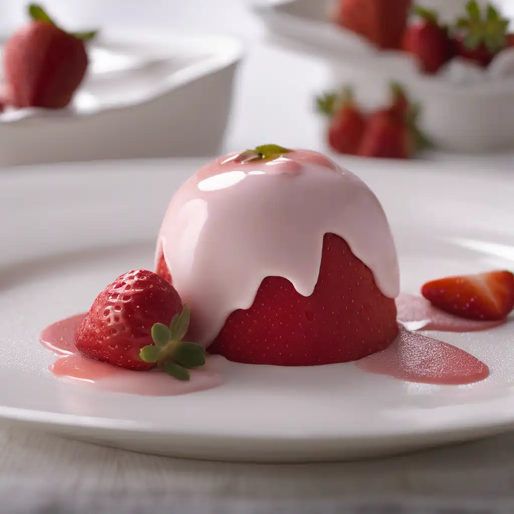 Strawberries with Fondant